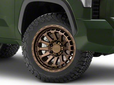 Black Rhino Raid Matte Bronze 6-Lug Wheel; 20x9.5; -18mm Offset (22-25 Tundra)