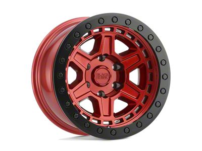Black Rhino Reno Candy Red with Black Ring and Bolts 6-Lug Wheel; 18x9.5; -12mm Offset (22-25 Tundra)