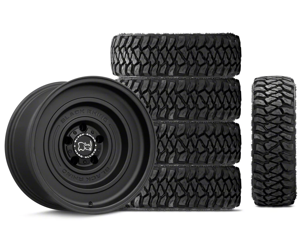 Jeep Wrangler 17x9 Pro Comp 32 Series Wheel & 37in Ironman