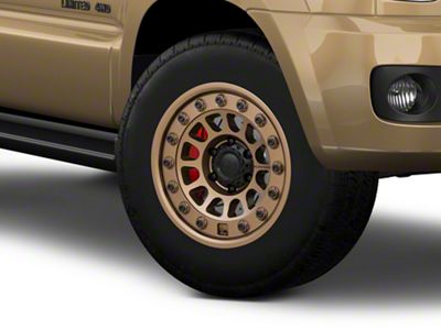 Black Rhino Outback Matte Bronze 6-Lug Wheel; 17x8; 32mm Offset (03-09 4Runner)