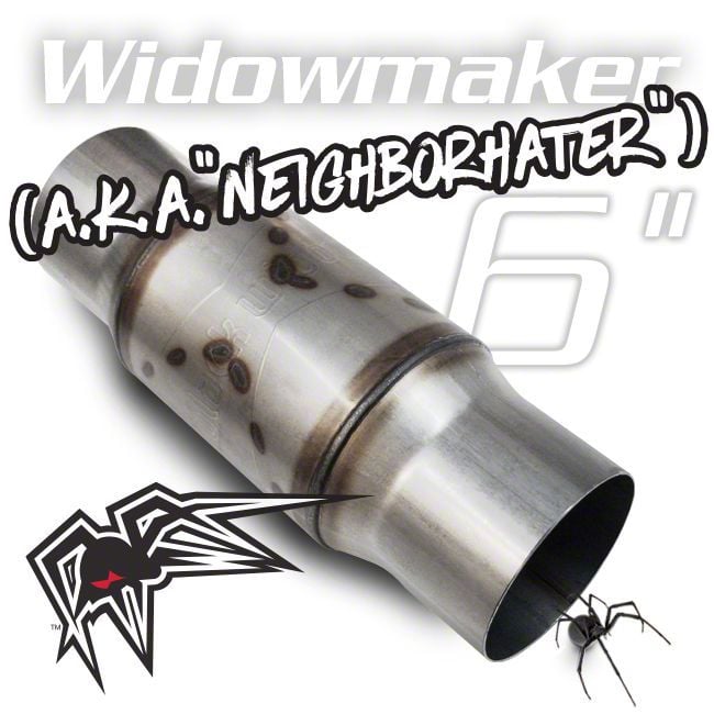 Black Widow Exhaust Tacoma Neighborhater Series Center