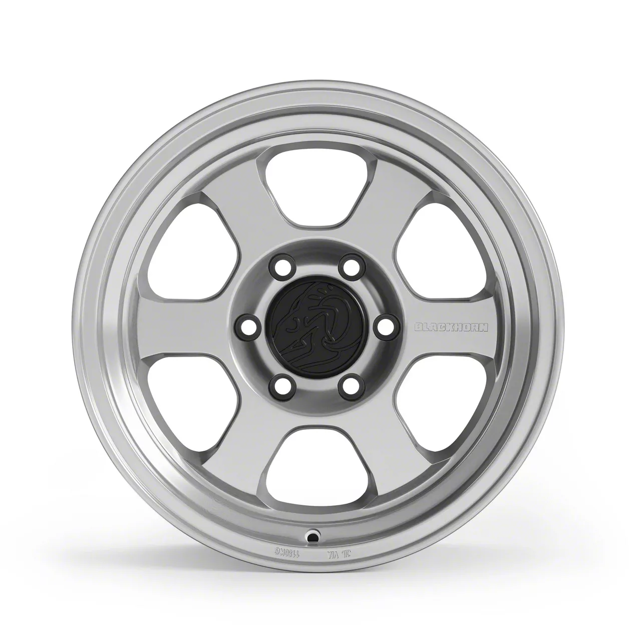 Blackhorn Offroad Toyota 4-Runner AR6 Prism Machined Clear 6-Lug