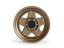 Blackhorn Offroad NS5 Coyote Satin Bronze 6-Lug Wheel; 17x9; -12mm Offset (10-24 4Runner)