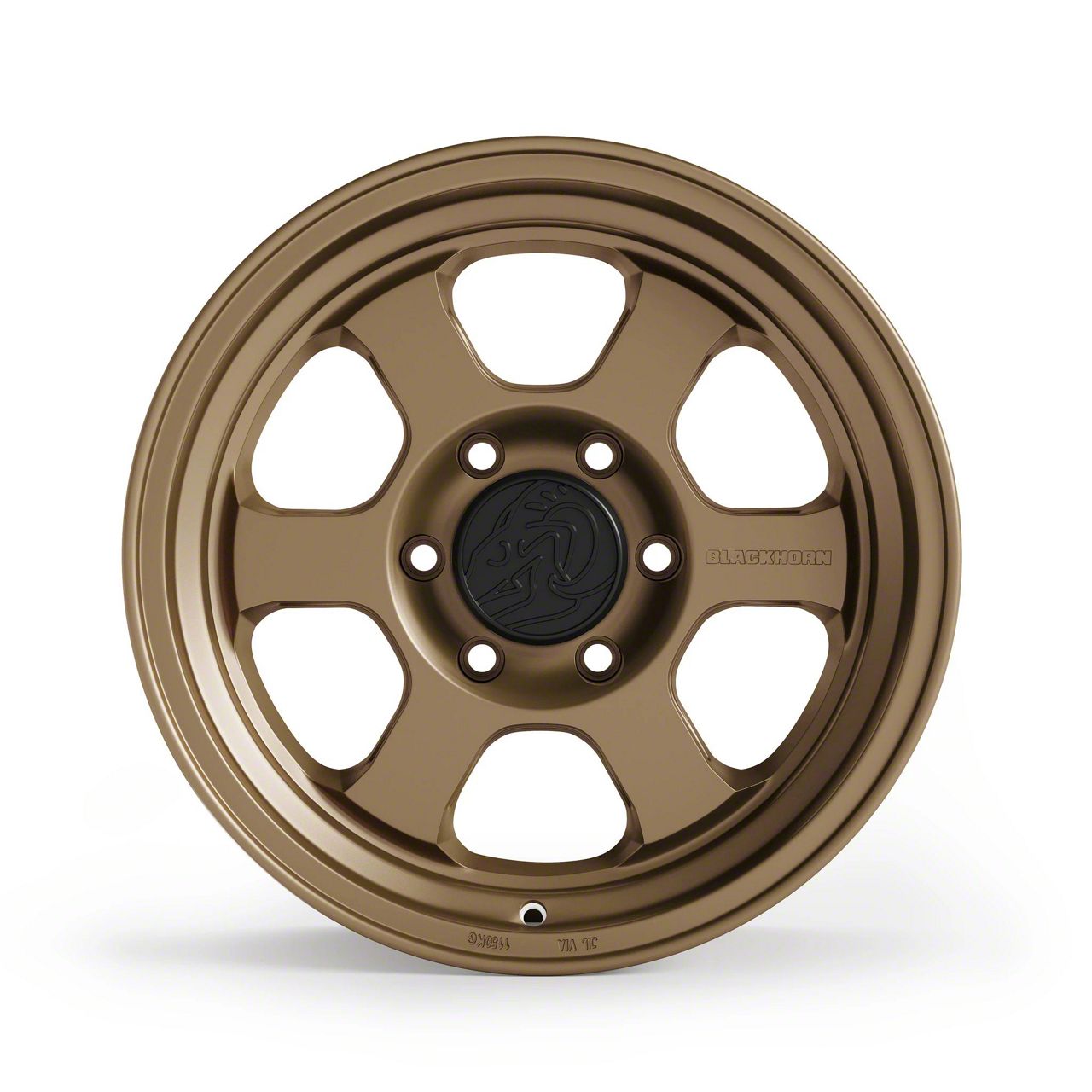 Blackhorn Offroad Tacoma AR6 Coyote Satin Bronze 6-Lug Wheel; 17x9