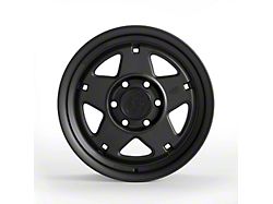 Blackhorn Offroad NS5 Obsidian Matte Black 6-Lug Wheel; 17x8.5; 25mm Offset (25-26 4Runner)