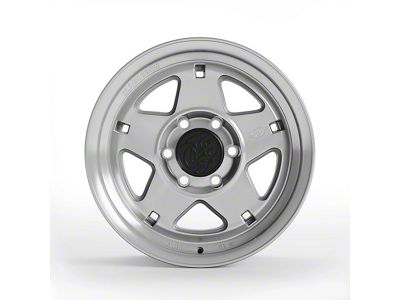 Blackhorn Offroad NS5 Prism Machined Clear 6-Lug Wheel; 17x8.5; 0mm Offset (25-26 4Runner)