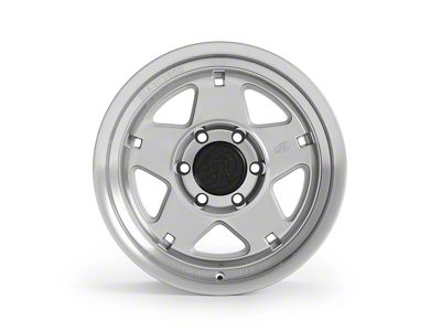 Blackhorn Offroad NS5 Prism Machined Clear 6-Lug Wheel; 17x9; -12mm Offset (25-26 4Runner)