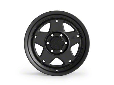 Blackhorn Offroad NS5 Obsidian Matte Black 6-Lug Wheel; 17x9; -12mm Offset (21-26 Bronco, Excluding Raptor)