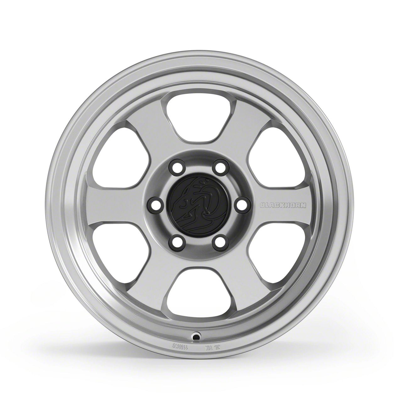 Blackhorn Offroad Tacoma AR6 Prism Machined Clear 6-Lug Wheel