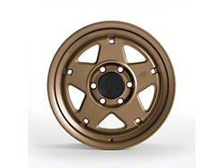 Blackhorn Offroad NS5 Coyote Satin Bronze 6-Lug Wheel; 17x8.5; 25mm Offset (24-26 Tacoma)