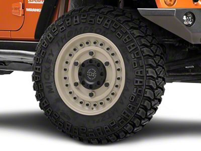 Black Rhino Armory Desert Sand Wheel; 20x9.5; -18mm Offset (07-18 Jeep Wrangler JK)