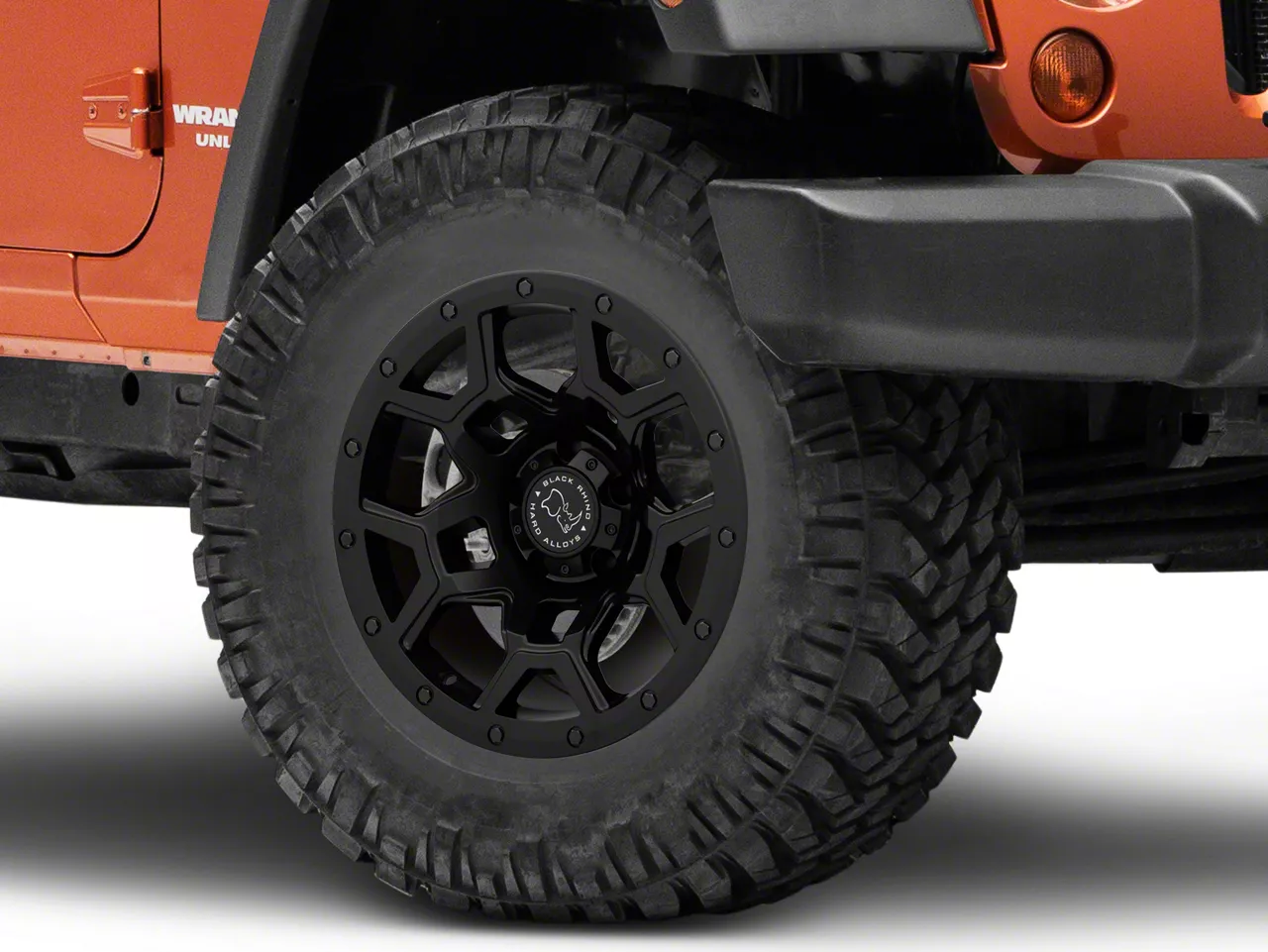 Black Rhino Jeep Wrangler Raid Gold Wheel; 18x9.5; -18mm