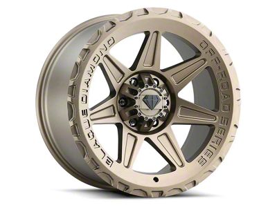 Blaque Diamond Wheels BD-O102 Matte Bronze 6-Lug Wheel; 20x10; -18mm Offset (25-26 4Runner)