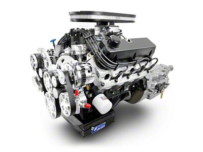 BluePrint Engines Cobra Edition Builder Series Small Block Ford 427 C.I. 541 HP Fuel Injected Crate Engine and 4R70W Automatic Transmission with Polished Pulley Kit