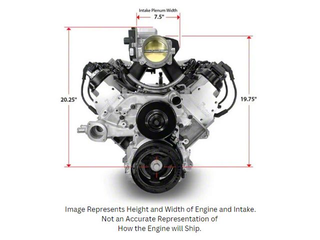 BluePrint Engines Universal XT ProSeries LS BPE Block 376 C.I. 550 HP ...