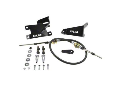 B&M Heavy Duty Transfer Case Shift Cable Conversion Kit (84-01 Jeep Cherokee XJ)