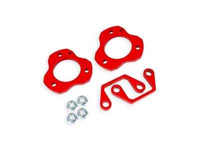 BMR 1-Inch Front Leveling Kit; Red (21-26 Bronco, Excluding Raptor)