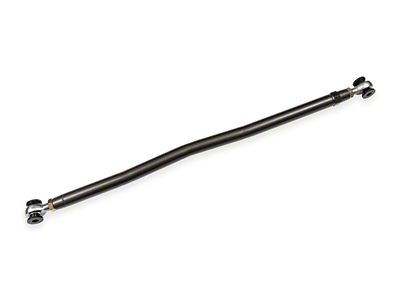 BMR Double Adjustable DOM Panhard Bar; Rod Ends; Black Hammertone (21-26 Bronco)
