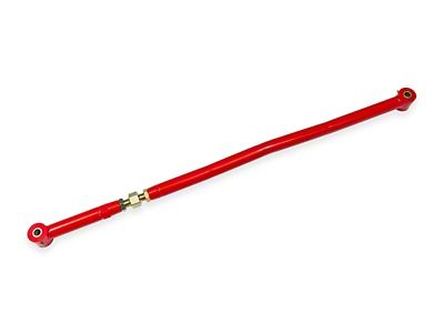 BMR On-Car Adjustable DOM Panhard Bar; Polyurethane Bushings; Red (21-26 Bronco)