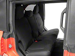 Body Armor 4x4 Rear Seat Covers; Black (21-25 Bronco 4-Door)
