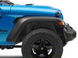 Body Armor 4x4 Front Fender Liners; Textured Black (20-25 Jeep Gladiator JT)