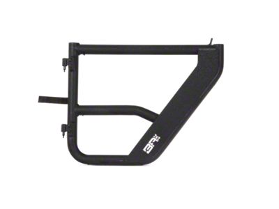 Body Armor 4x4 Rear Tube Doors; Textured Black (20-25 Jeep Gladiator JT)