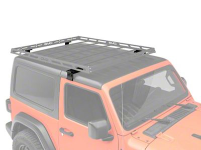 Body Armor 4x4 Hard Top Roof Rack Mounting Bracket Kit (18-25 Jeep Wrangler JL)