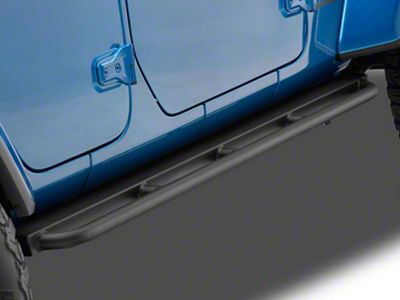 Body Armor 4x4 Rockcrawler Side Step Bars (18-25 Jeep Wrangler JL 4-Door)