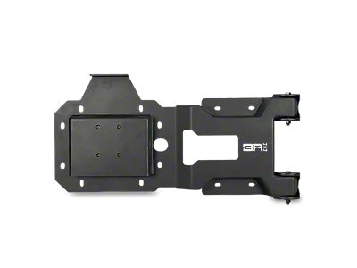 Body Armor 4x4 RTC Reinforced Tire Carrier; Black (07-18 Jeep Wrangler JK)