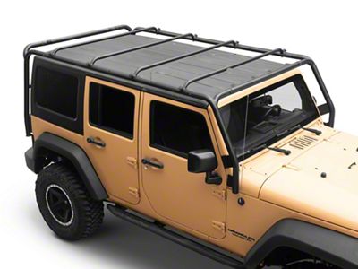 Body Armor 4x4 Cargo Roof Rack (07-18 Jeep Wrangler JK 4-Door)