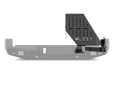 Body Armor 4x4 Pro Series II Rear Bumper Swingout; Passenger Side (16-23 Tacoma)