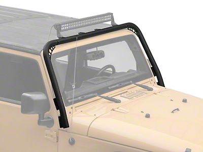 Body Armor 4x4 Windshield Light Bar (07-18 Jeep Wrangler JK)