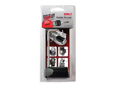 BOLT Lock Trailer Coupler Pin Lock