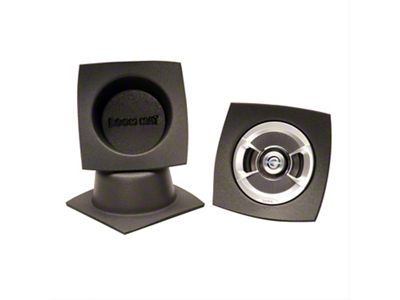 Boom Mat Speaker Baffles; 5-1/4-Inch Round (Universal; Some Adaptation May Be Required)