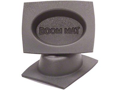 Boom Mat Speaker Baffles; 6x9-Inch Oval Slim (Universal; Some Adaptation May Be Required)
