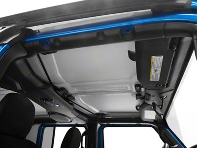 Sound Deadening Headliner Kit; White Original Finish (20-25 Jeep Gladiator JT)