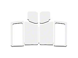 Complete Sound Deadening Headliner Kit; White Original Finish (18-25 Jeep Wrangler JL 2-Door w/ Hard Top)