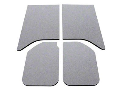 Sound Deadening Headliner; Gray Original Finish (11-18 Jeep Wrangler JK 2-Door w/ Hard Top)
