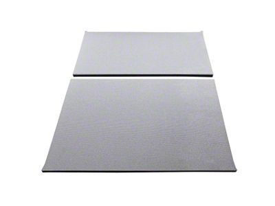Sound Deadening Headliner; Gray Original Finish (97-06 Jeep Wrangler TJ w/ Hard Top & Factory Sound Bar & w/o Factory Speaker Pods, Excluding Unlimited)