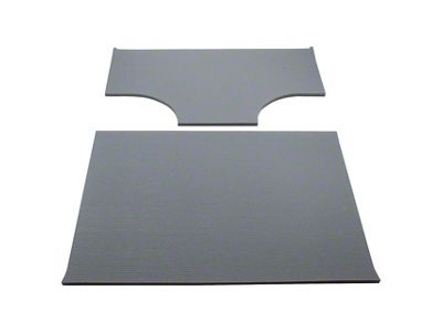 Sound Deadening Headliner; Gray Original Finish (03-06 Jeep Wrangler TJ w/ Hard Top & Speaker Pods, Excluding Unlimited)