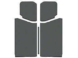Sound Deadening Headliner; Gray Original Finish (18-25 Jeep Wrangler JL 2-Door w/ Hard Top)