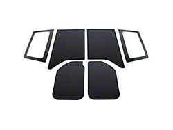 Sound Deadening Headliner Kit; Black Original Finish (11-18 Jeep Wrangler JK 2-Door w/ Hard Top)