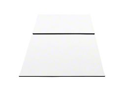 Sound Deadening Headliner; White Original Finish (97-06 Jeep Wrangler TJ w/ Hard Top & Factory Sound Bar & w/o Factory Speaker Pods, Excluding Unlimited)