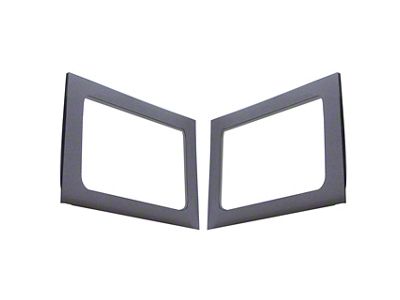 Sound Deadening Rear Side Window Kit; Gray Original Finish (11-18 Jeep Wrangler JK 4-Door w/ Hard Top)