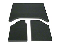 Sound Deadening Headliner; Black (07-10 Jeep Wrangler JK 2-Door)