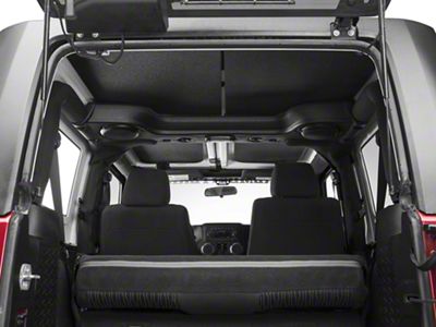 Sound Deadening Headliner; Black (11-18 Jeep Wrangler JK 2-Door)
