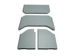 Sound Deadening Headliner; Gray (11-18 Jeep Wrangler JK 4-Door)