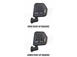 Boost Auto Parts Trail Mirrors with Amber Running Light and Sequential Turn Signal (20-25 Jeep Gladiator JT)