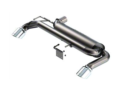 Borla ATAK Axle-Back Exhaust with Polished Tips (21-25 2.3L EcoBoost Bronco)