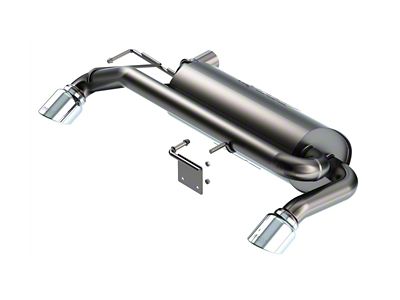 Borla ATAK Axle-Back Exhaust with Polished Tips (21-25 2.7L EcoBoost Bronco)